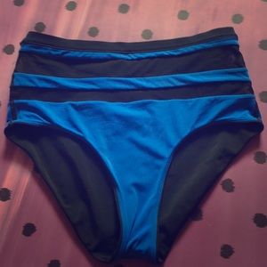 high waisted Lulu bikini bottom mesh *never worn*
